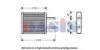 AKS DASIS OK55261H01A Heat Exchanger, interior heating